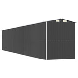 Garden Shed Anthracite 75.6"x402"x87.8" Galvanized Steel
