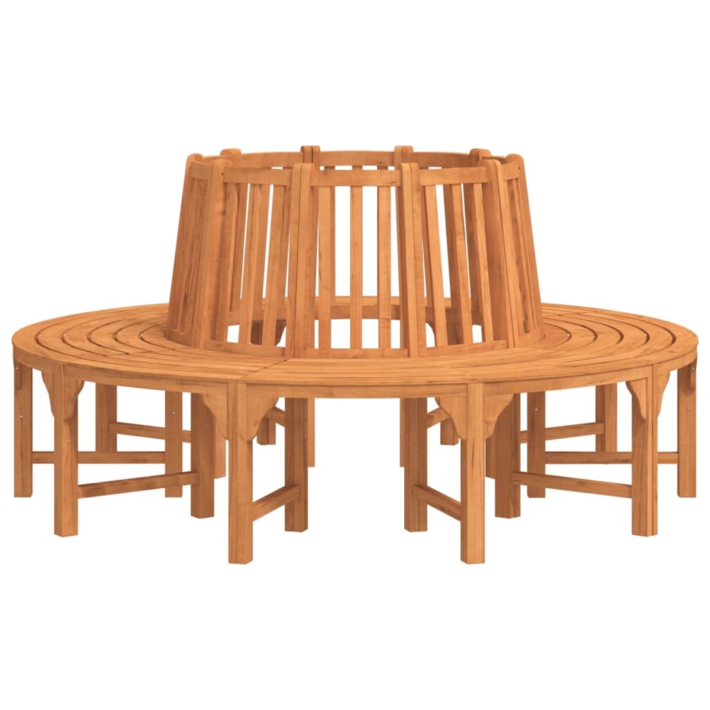 Round Tree Bench Ø81.9" Solid Wood Eucalyptus