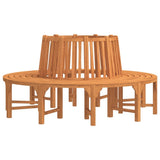 Round Tree Bench Ø81.9" Solid Wood Eucalyptus