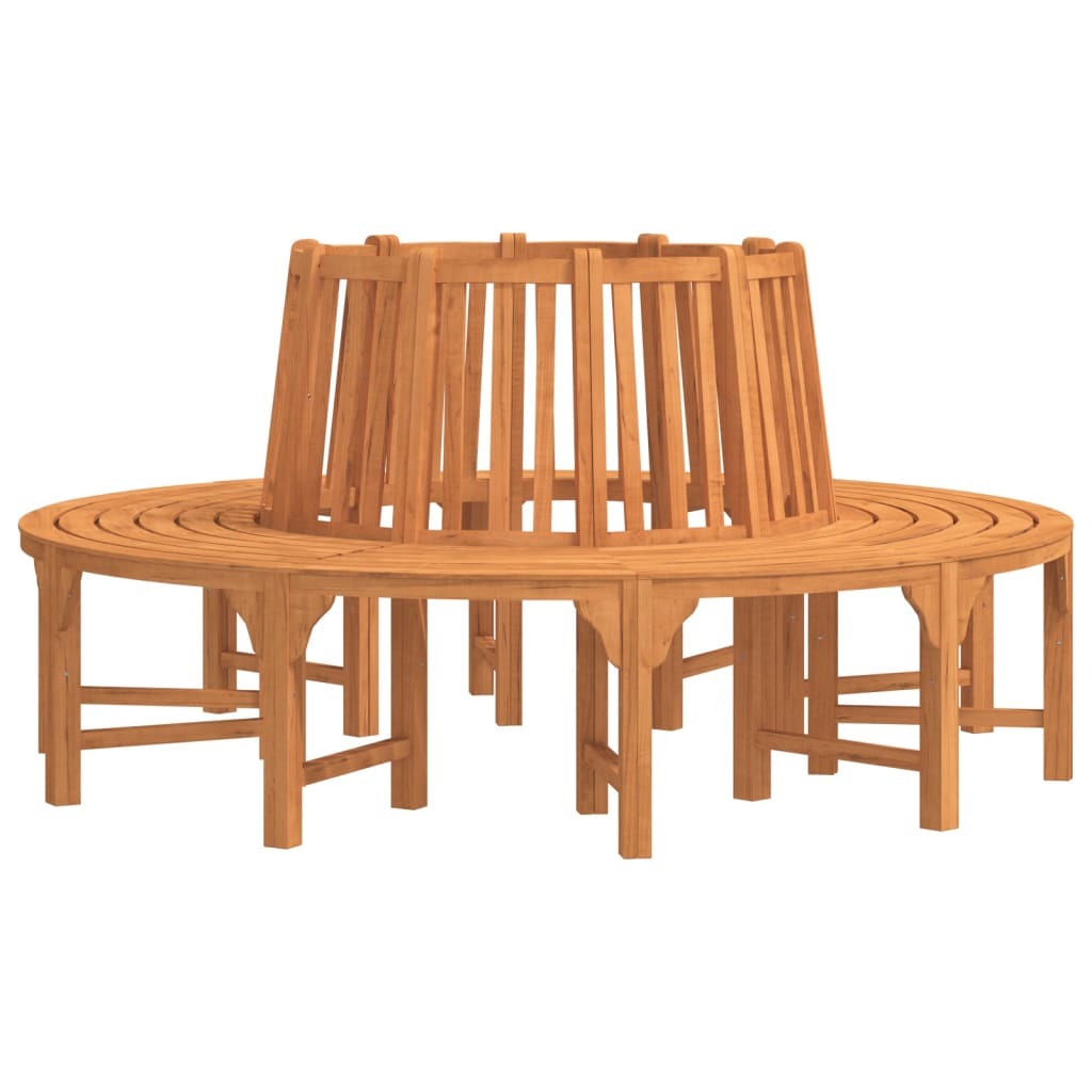 Round Tree Bench Ø81.9" Solid Wood Eucalyptus