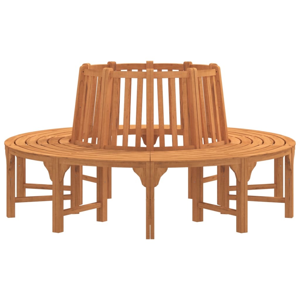 Round Tree Bench Ø81.9" Solid Wood Eucalyptus