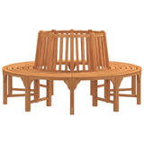 Round Tree Bench Ø81.9" Solid Wood Eucalyptus