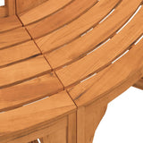 Round Tree Bench Ø81.9" Solid Wood Eucalyptus