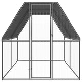 Outdoor Chicken Cage 6.6‘x13.1‘x6.6‘ Galvanized Steel