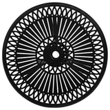 3 Piece Bistro Set Cast Aluminum Black