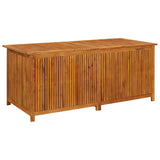 Patio Storage Box 68.9"x31.5"x29.5" Solid Acacia Wood