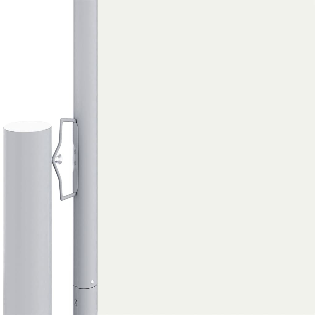 Retractable Side Awning Cream 78.7"x393.7