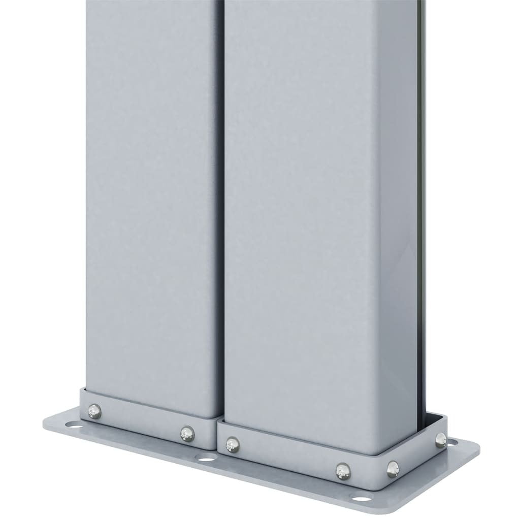 Retractable Side Awning Cream 78.7"x393.7