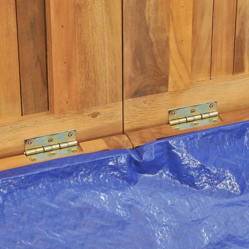 Patio Box 68.9"x19.7"x21.7" Solid Wood Teak