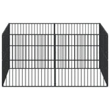 Dog Playpen Black Galvanized steel Large Sturdy Dog Playpen