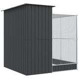 Aviary with Extension Silver 82.3x79.9x85.0" Steel