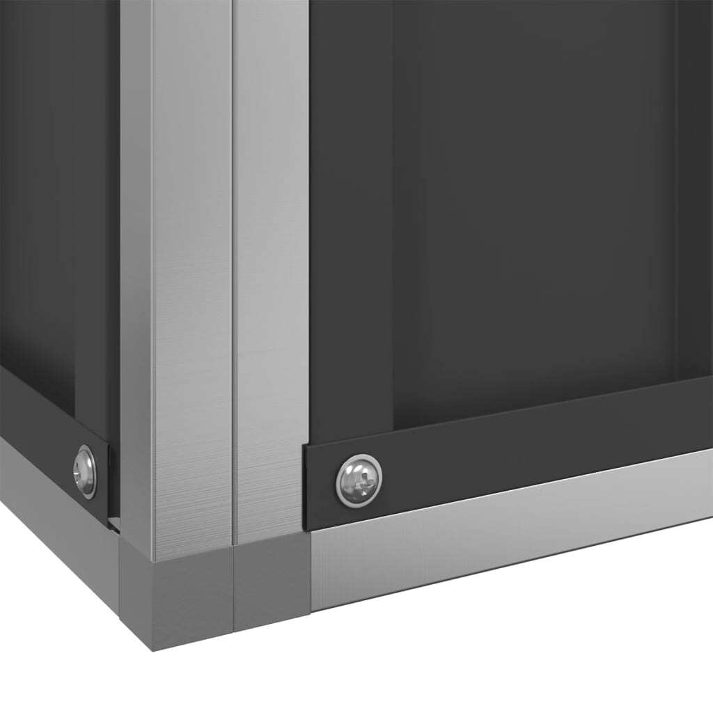 Aviary with Extension Silver 82.3x79.9x85.0" Steel