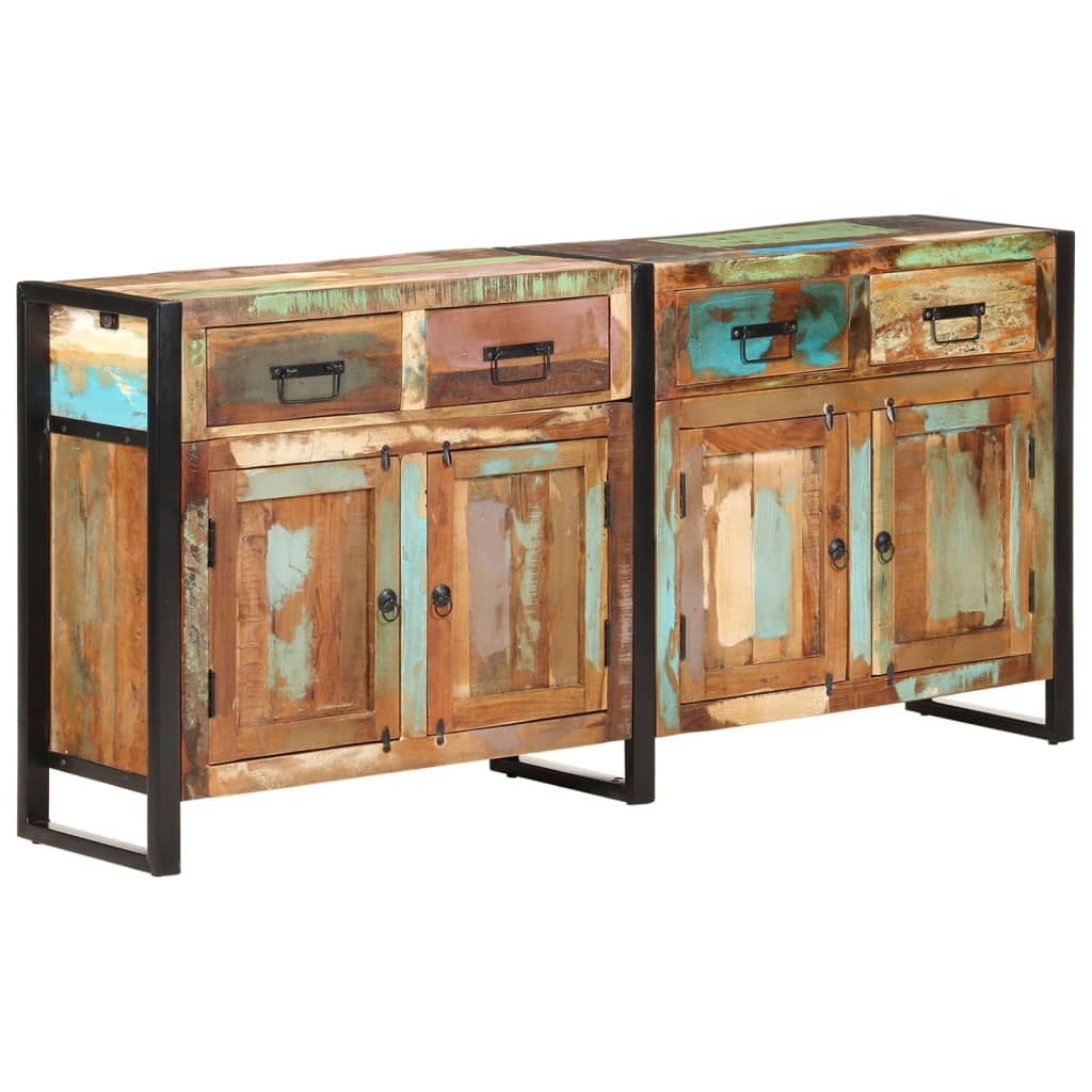 Sideboard 67.7"x13.8"x31.5" Solid Reclaimed Wood