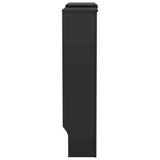 MDF Radiator Cover Black 80.7