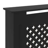 MDF Radiator Cover Black 80.7