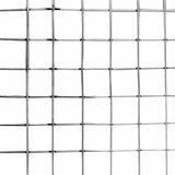 Chicken Cage with Roof and Door Silver Galvanized Steel
