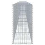 Gabion Basket with Cover 354.3"x19.7"x39.4" Galvanized Iron