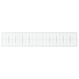 Gabion Basket with Cover 433.1"x19.7"x78.7" Galvanized Iron