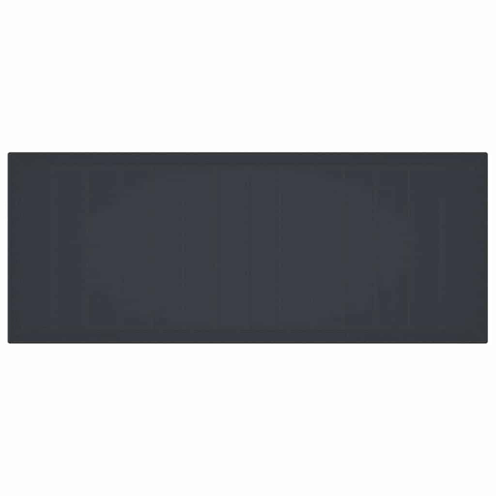 Garden Dining Set 9 pcs Anthracite Polypropylene