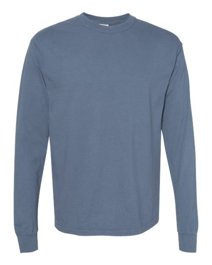 Unisex Garment-Dyed Heavyweight Long Sleeve T-Shirt - 2217