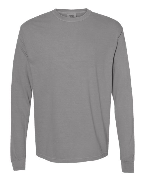Unisex Garment-Dyed Heavyweight Long Sleeve T-Shirt - 2217