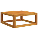 Sofa Set 6 pcs Natural Solid Acacia Wood