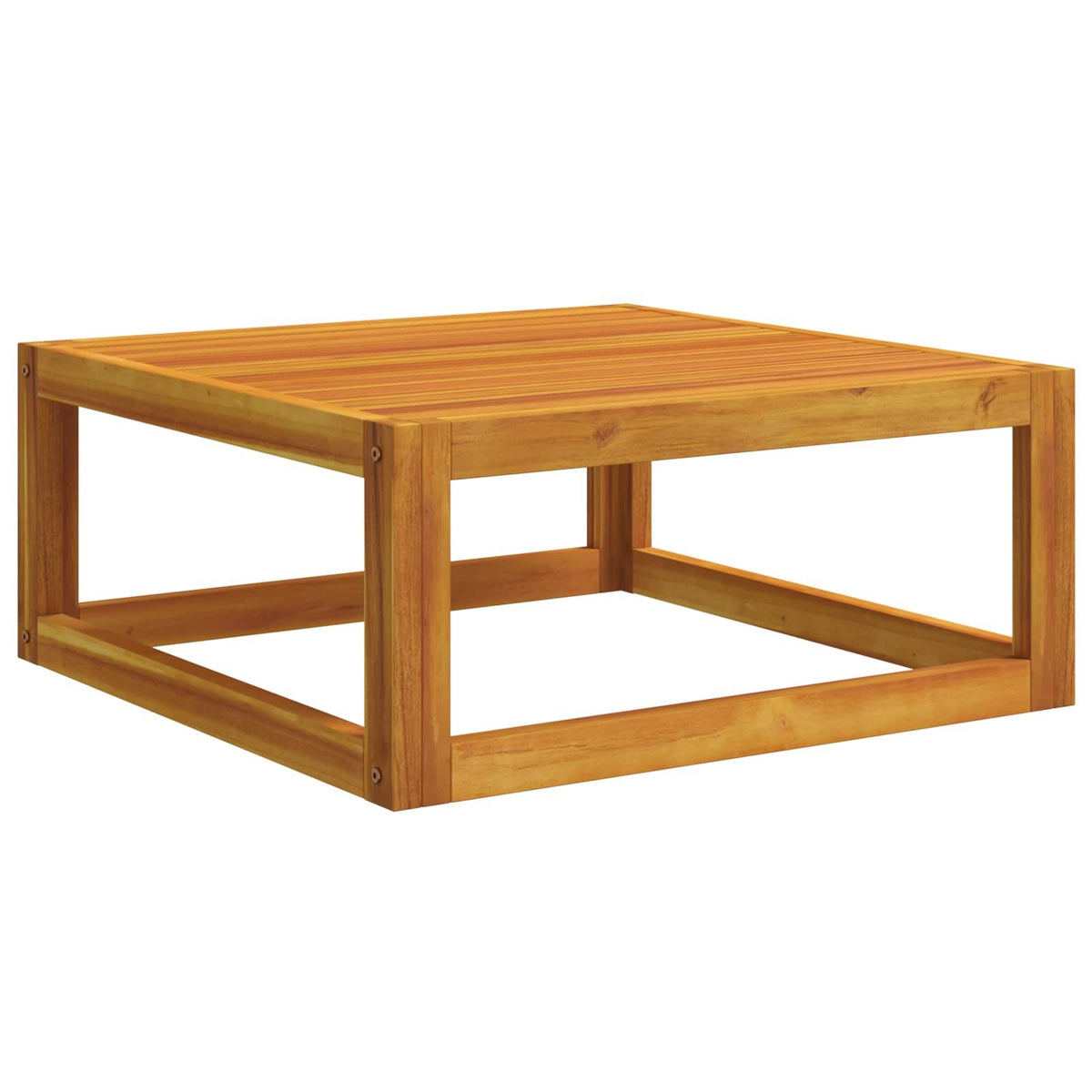 Sofa Set 6 pcs Natural Solid Acacia Wood