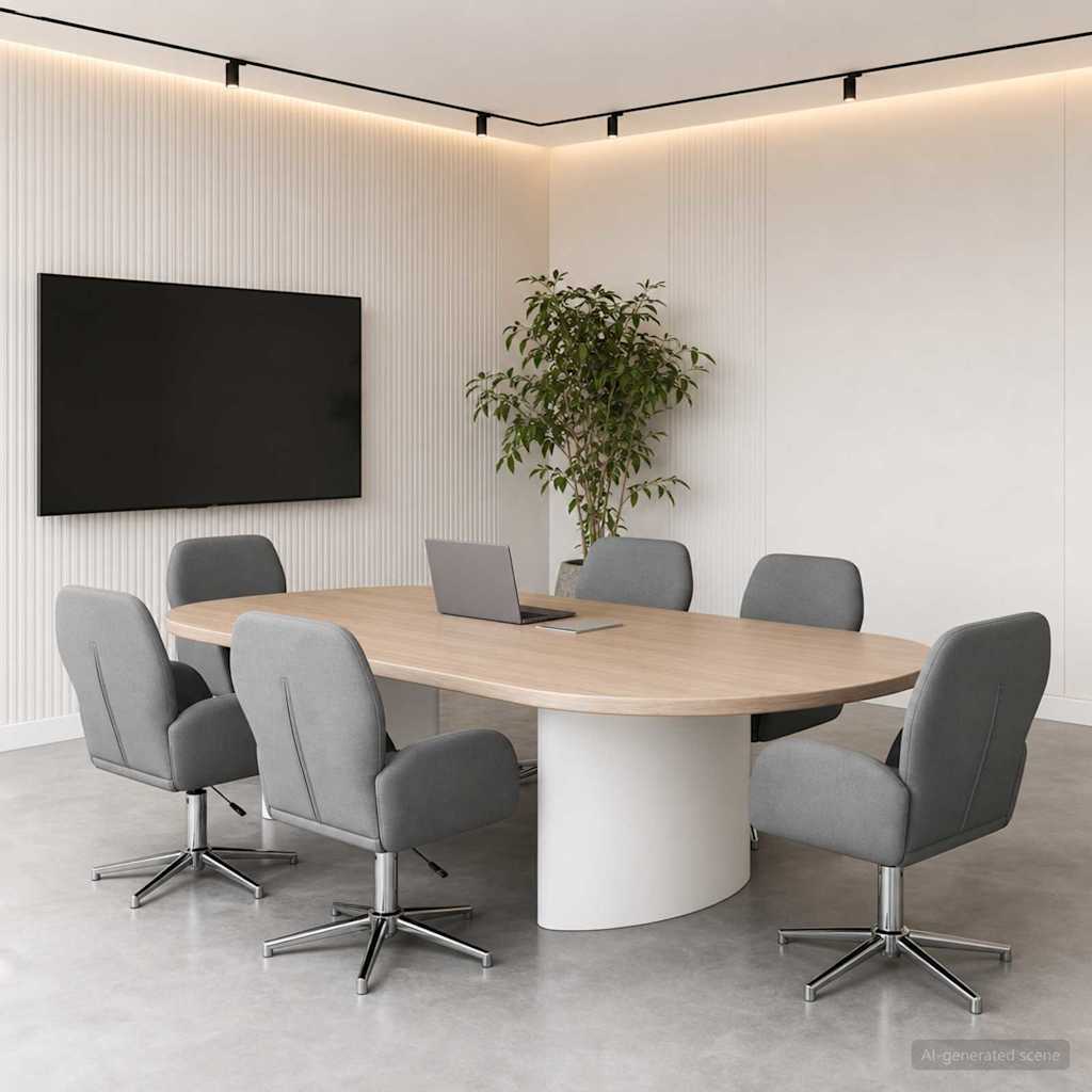 Swivel Desk Chairs 6 pcs 21.26 x 22.83 x 35.43 in Dark Grey