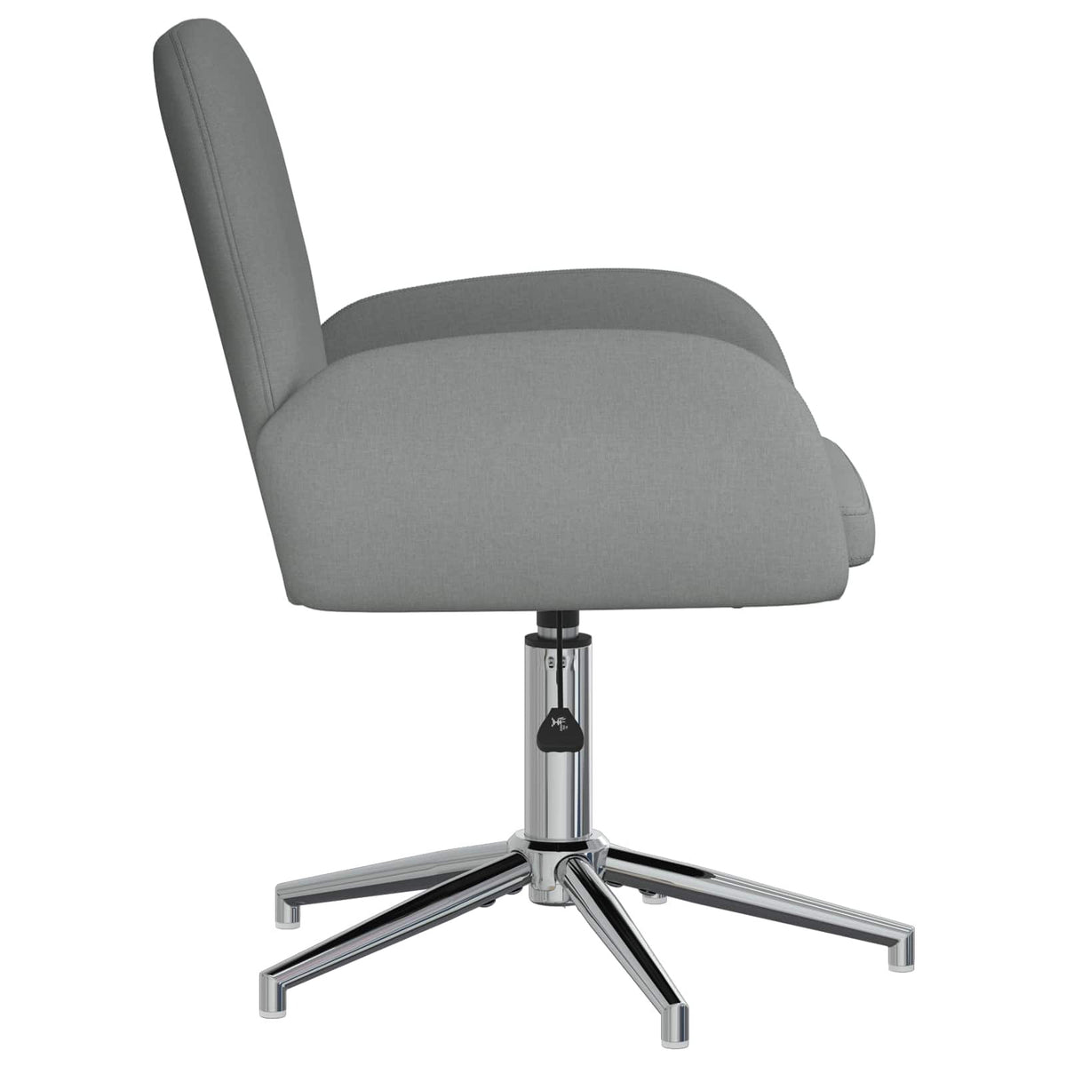 Swivel Desk Chairs 6 pcs 21.26 x 22.83 x 35.43 in Dark Grey