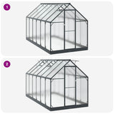Garden Greenhouse 72.24 x 143.11 x 81.50 in