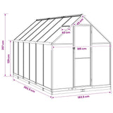 Garden Greenhouse 72.24 x 143.11 x 81.50 in