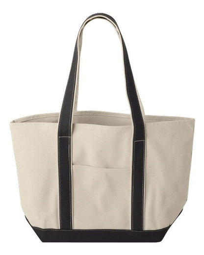 Windward Large Cotton Canvas Classic Resort Tote - 2242