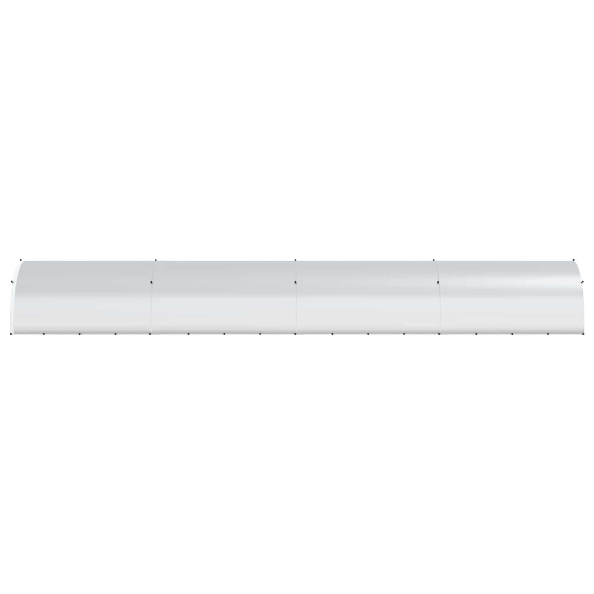 Chicken Coop Silver 314.96 x 59.06 x 39.37 in Galvanised Steel