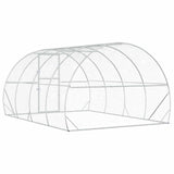 Chicken Coop Silver 157.48 x 118.11 x 78.74 in Galvanised Steel
