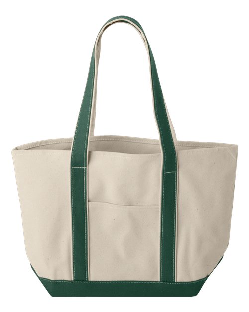 Windward Large Cotton Canvas Classic Resort Tote - 2242
