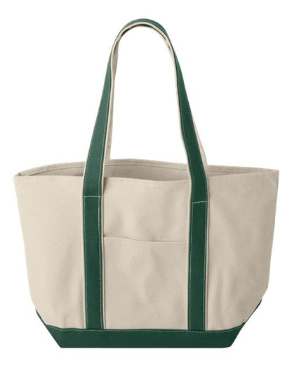 Windward Large Cotton Canvas Classic Resort Tote - 2242