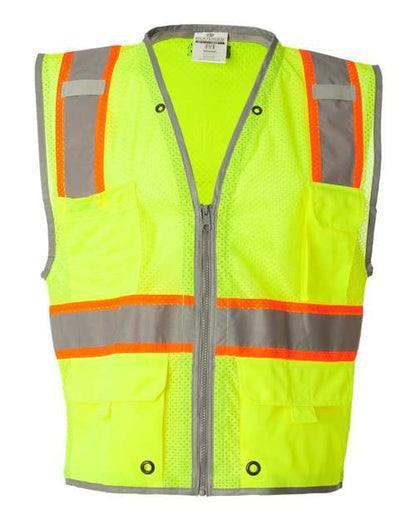 Unisex Premium Brilliant Series® Heavy-Duty Class 2 Vest - 2252