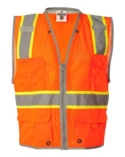 Unisex Premium Brilliant Series® Heavy-Duty Class 2 Vest - 2252