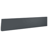 Retaining Wall 6 pcs 39.37 x 4.72 x 15.75 in Steel Anthracite
