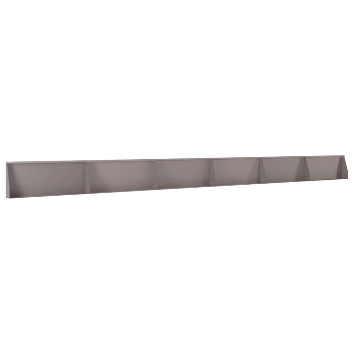 Retaining Wall 6 pcs 39.37 x 4.72 x 15.75 in Weathering Steel