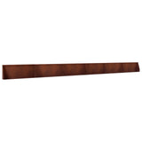 Retaining Wall 6 pcs 39.37 x 4.72 x 15.75 in Weathering Steel