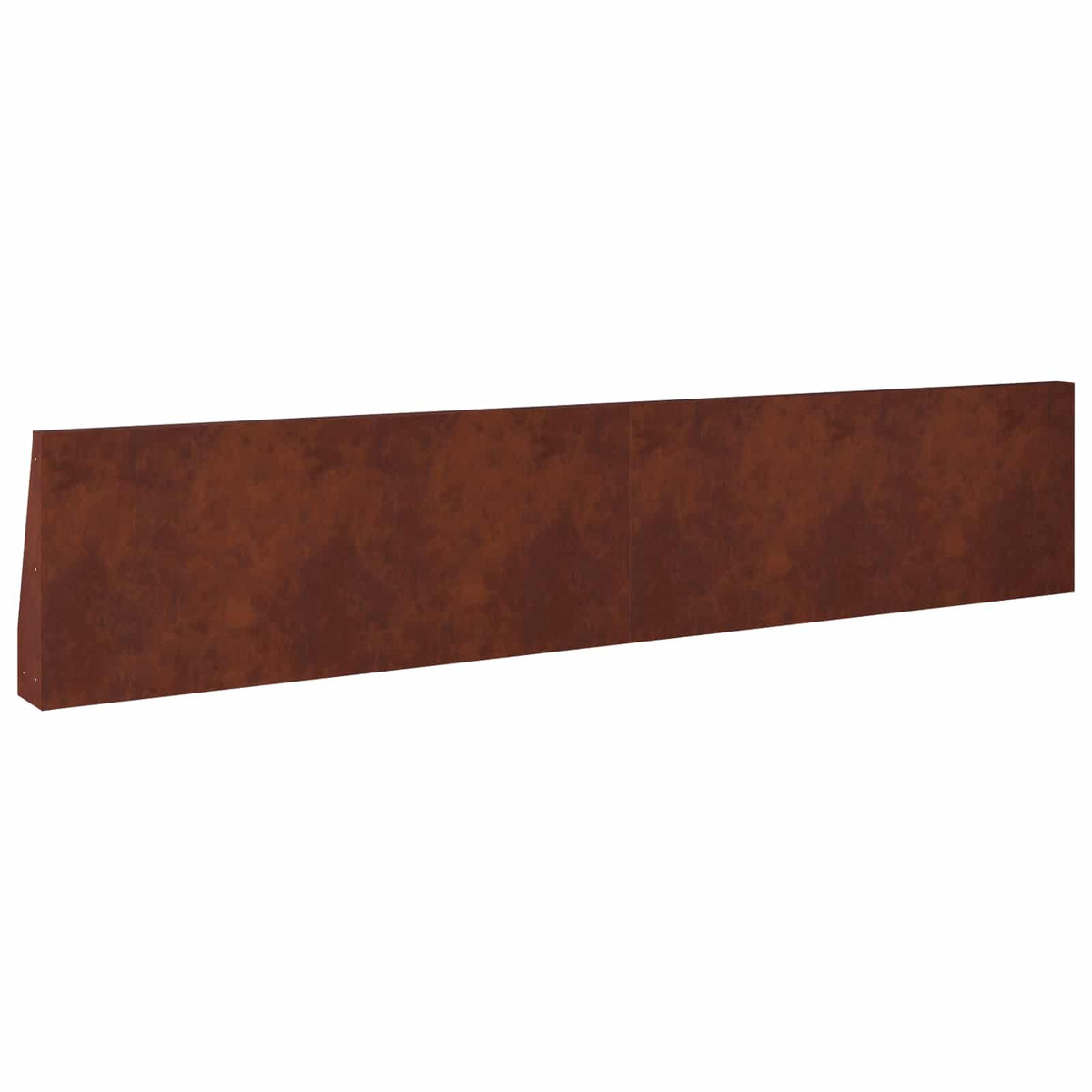 Retaining Wall 6 pcs 39.37 x 4.72 x 15.75 in Weathering Steel