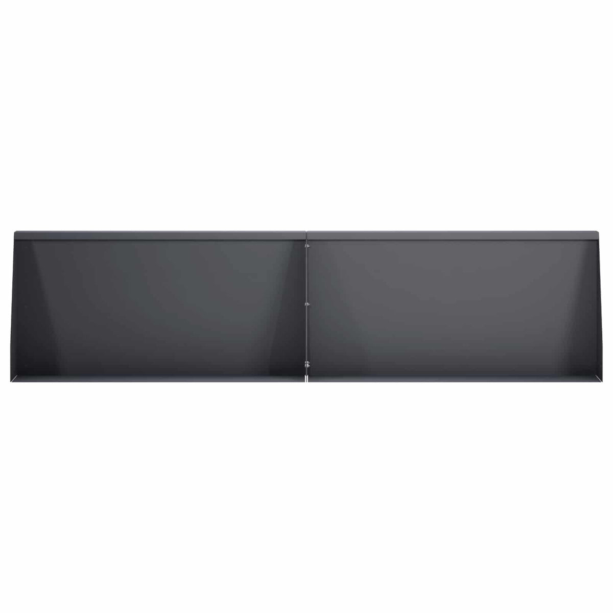 Retaining Wall 6 pcs 31.50 x 4.72 x 19.69 in Steel Anthracite