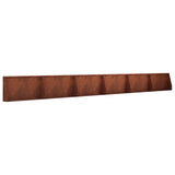 Retaining Wall 6 pcs 31.50 x 4.72 x 19.69 in Weathering Steel