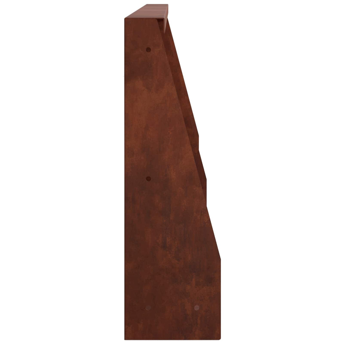 Retaining Wall 6 pcs 31.50 x 4.72 x 19.69 in Weathering Steel