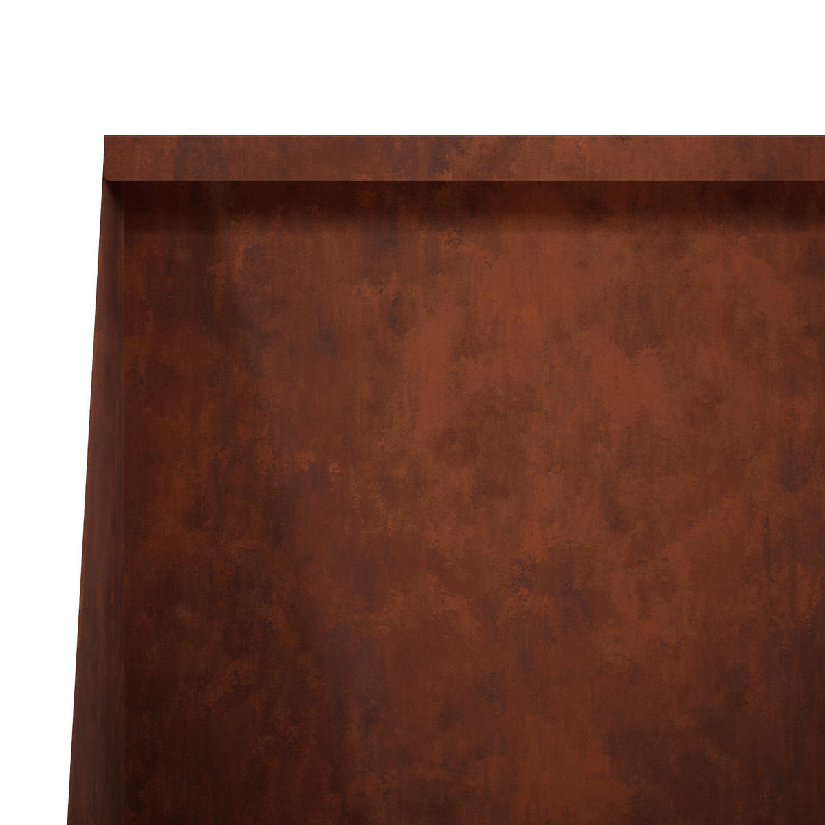 Retaining Wall 6 pcs 31.50 x 4.72 x 19.69 in Weathering Steel