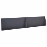 Retaining Wall 6 pcs 78.74 x 39.37 x 15.75 in Steel Anthracite