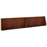Retaining Wall 6 pcs 78.74 x 39.37 x 15.75 in Weathering Steel