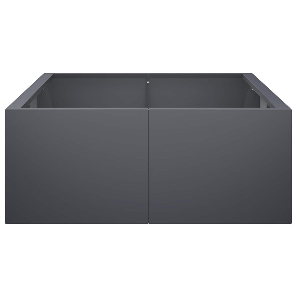 Retaining Wall 6 pcs 78.74 x 39.37 x 19.69 in Steel Anthracite
