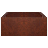 Retaining Wall 6 pcs 78.74 x 39.37 x 19.69 in Weathering Steel